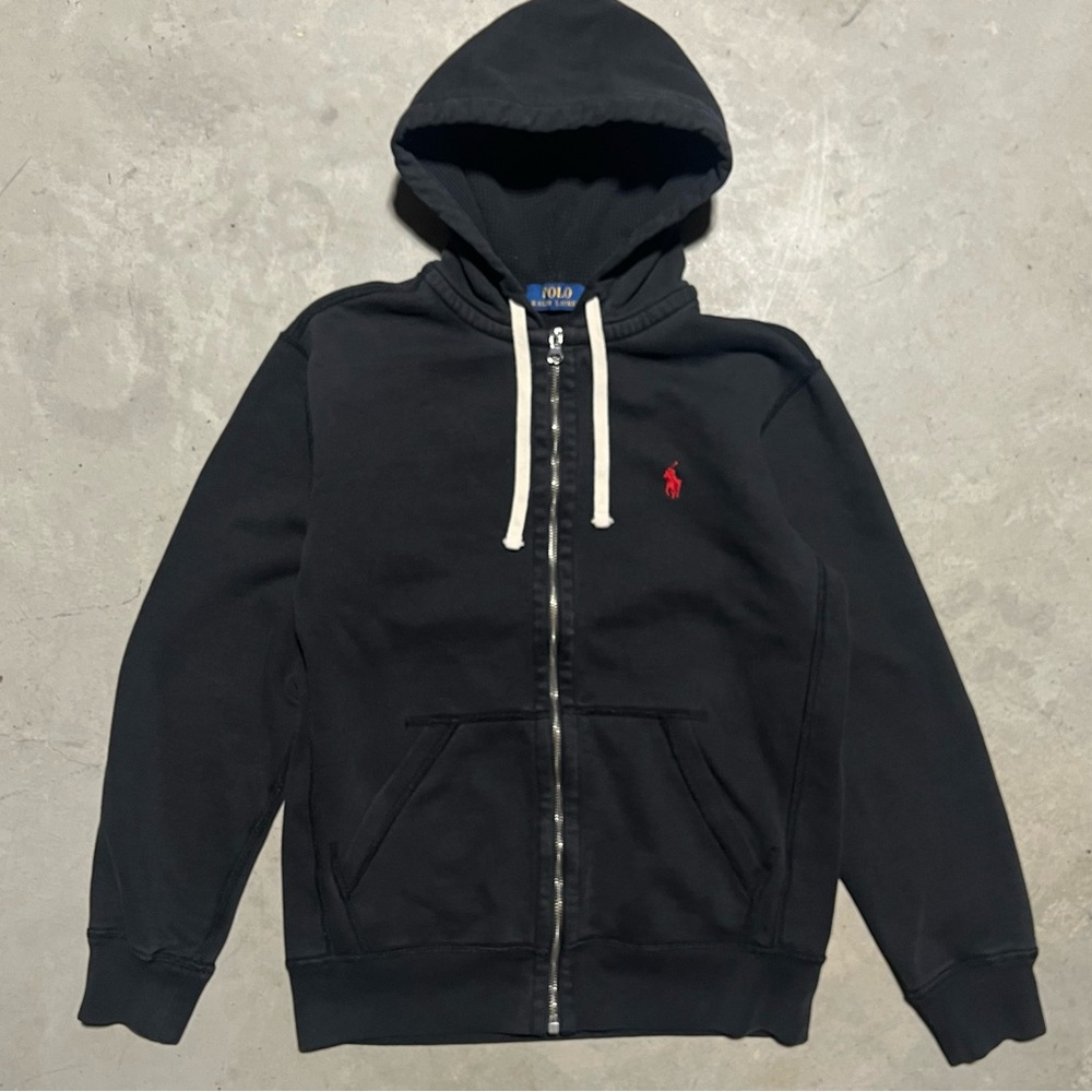 Polo Ralph Lauren Black Hoodie zip up